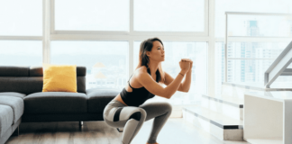 Squat senza pesi
