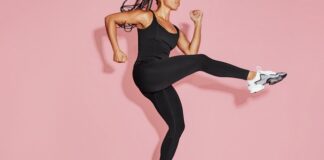 Fitness con il trampolino
